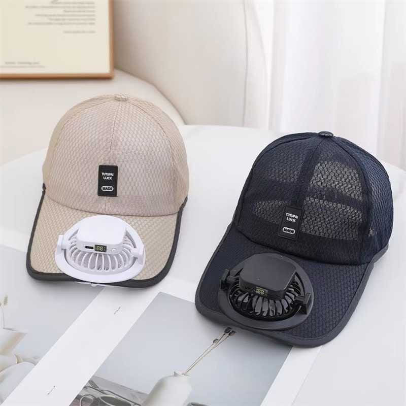 Portable Cooling Fan Cap