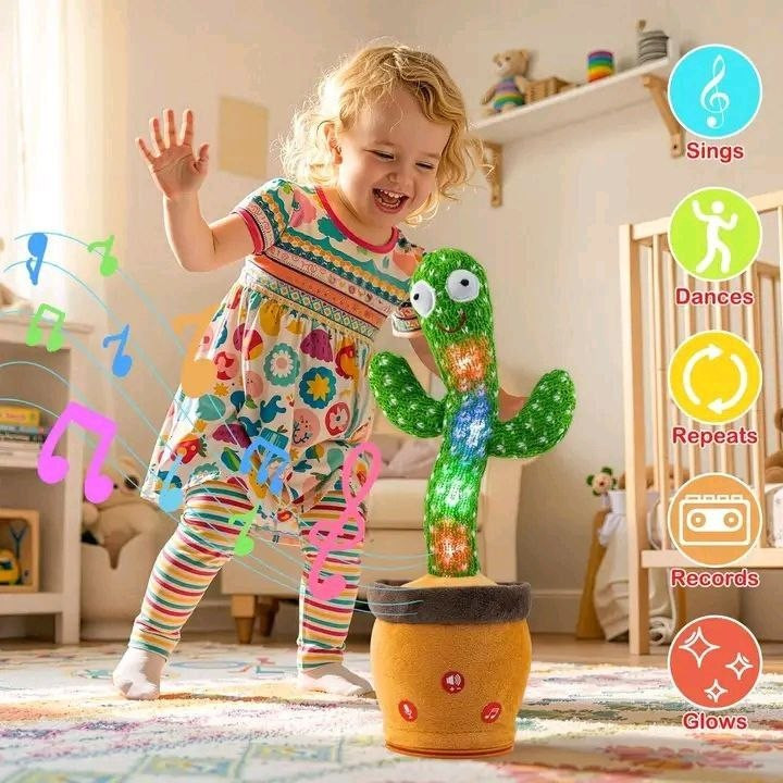 Talking & Dancing Cactus Toy!