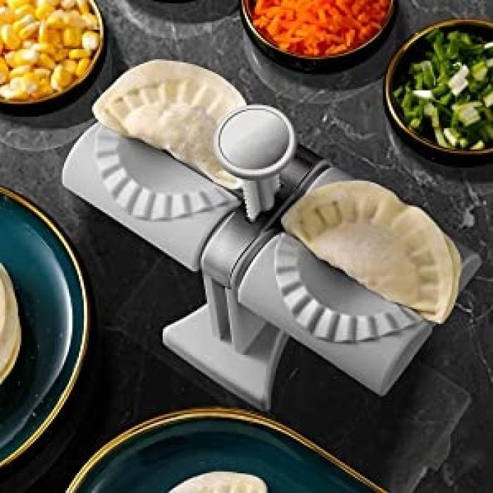 Stainless Steel Double-Head Dumpling & Momo Maker