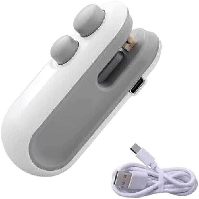 2-in-1 Portable Heat Sealer & Cutter (Rechargeable)
