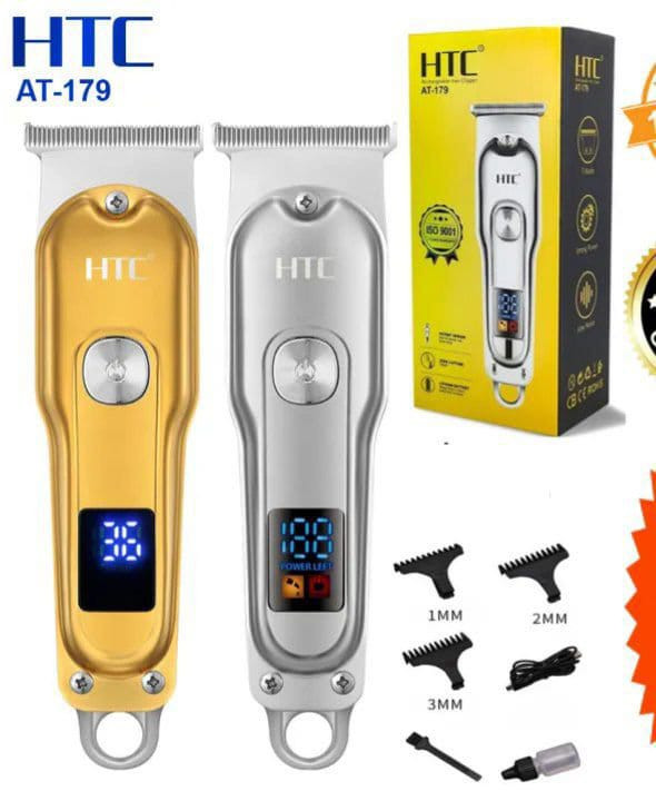 পারফেক্HTC AT-179 Adjustable LCD Professional Hair Clipper & Trimmer!