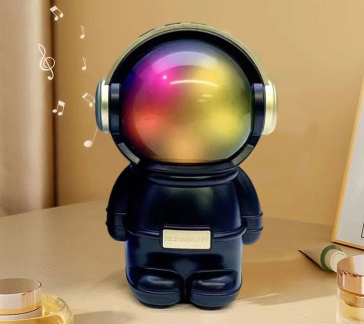 Astronaut Shaped RGB Bluetooth Speaker!