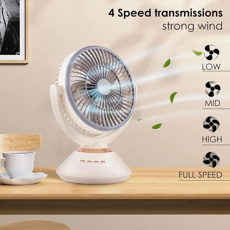 ​ Jy Super JY-2570 High Speed Rechargeable Table Fan!
