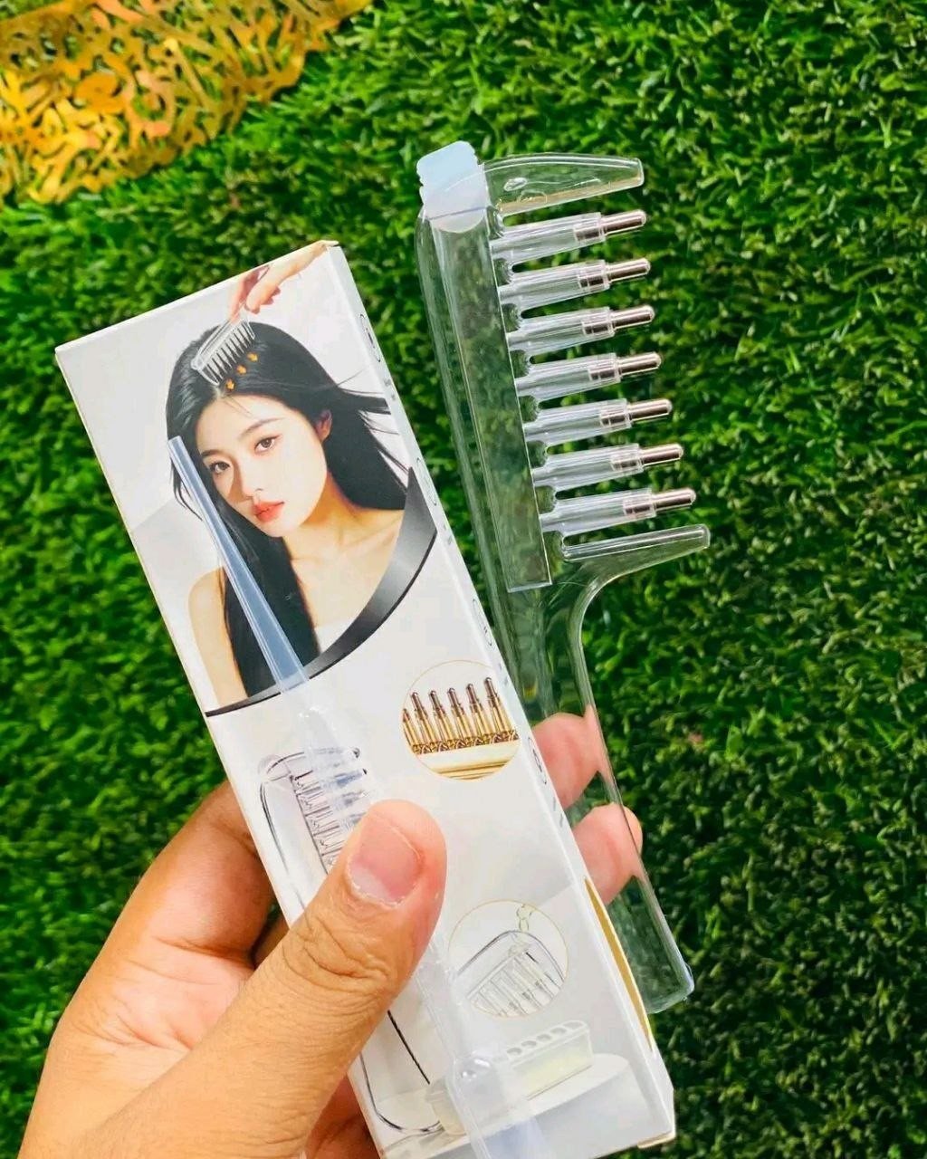 Scalp Applicator Comb – চুলের যত্ন এখন আরও সহজ ও ঝামেলাহীন! ?‍♀️?