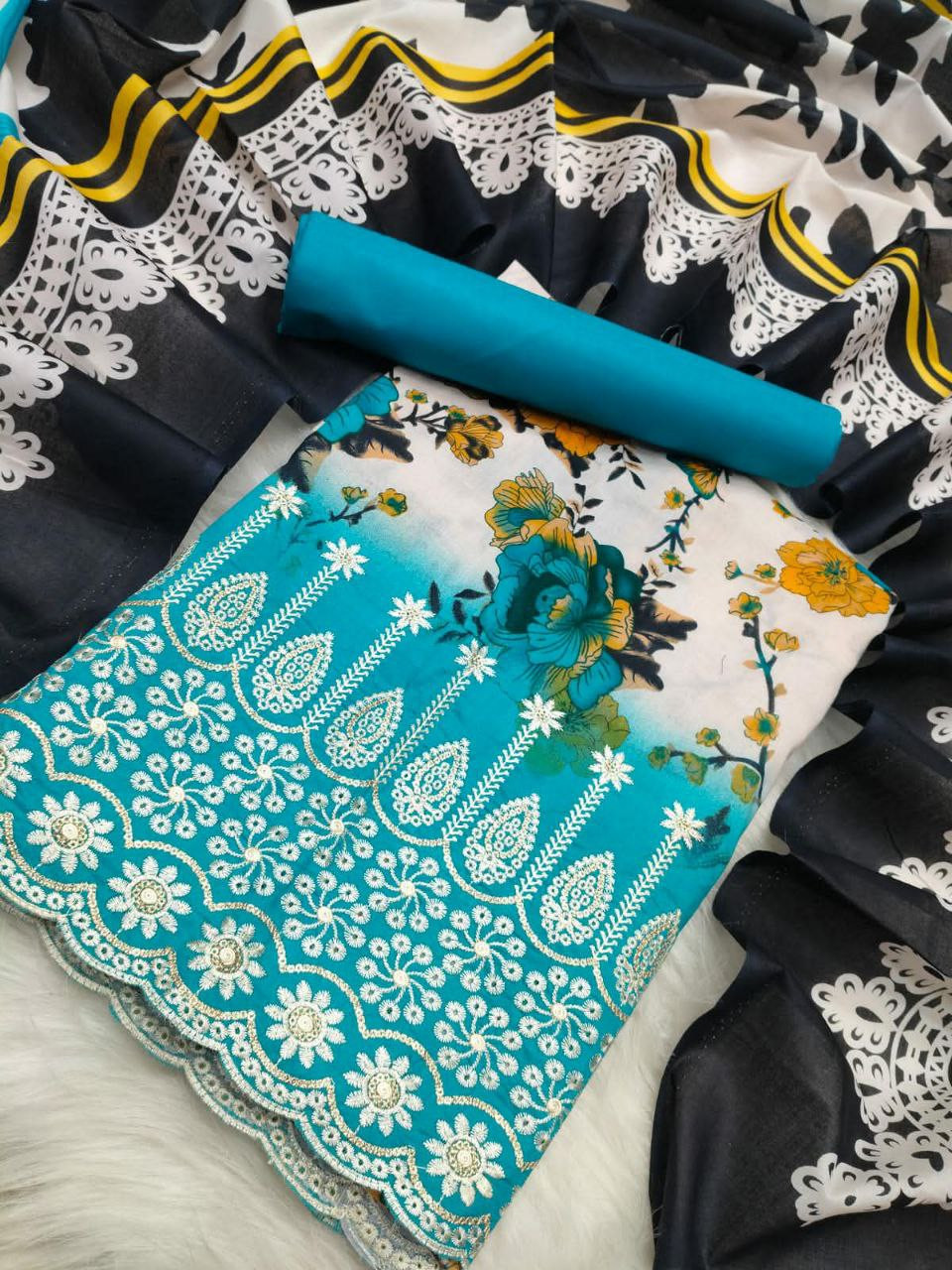 ​? মাসাল কটন থ্রি-পিস – প্রিমিয়াম ঈদ কালেকশন! ?✨