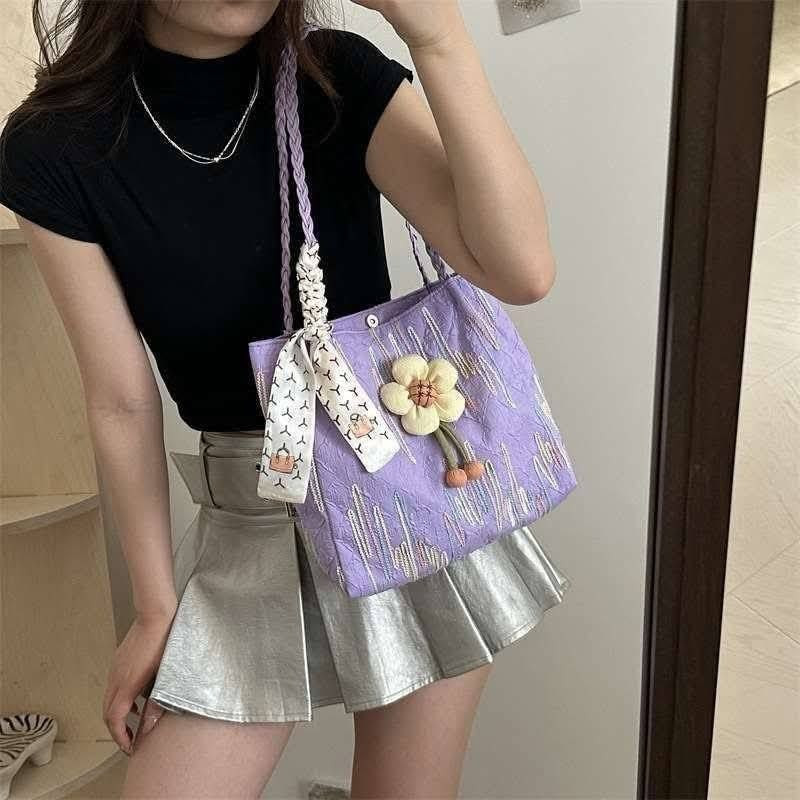 Premium Viral Sunflower Tote Bag ?✨ (Trending Ladies Handbag)