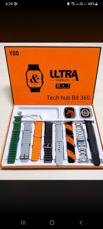Y80 Ultra Germany 8+1 Smart Watch! ✨ ?