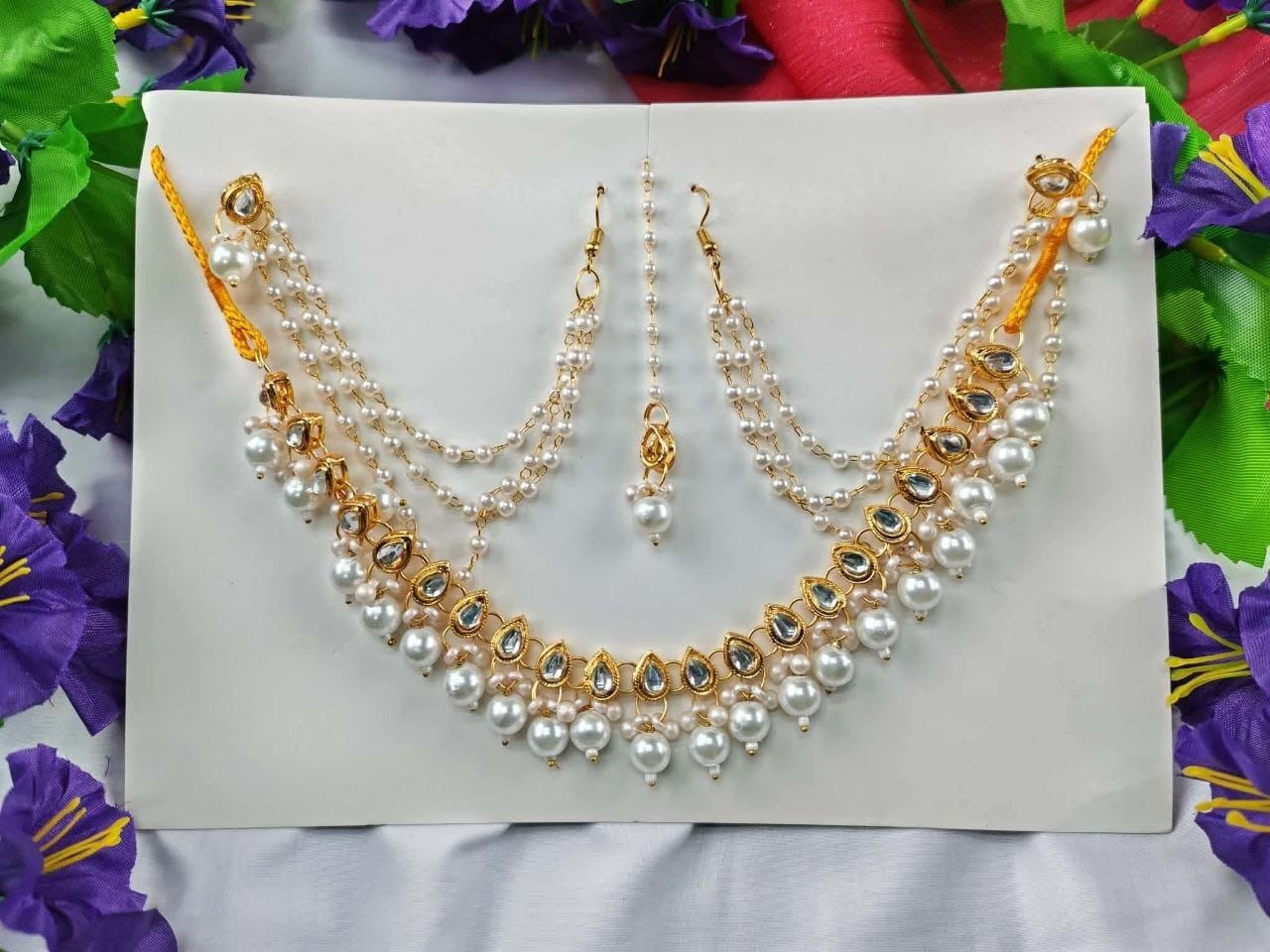 ❤️ Viral Trending Kundan Jewelry Set!